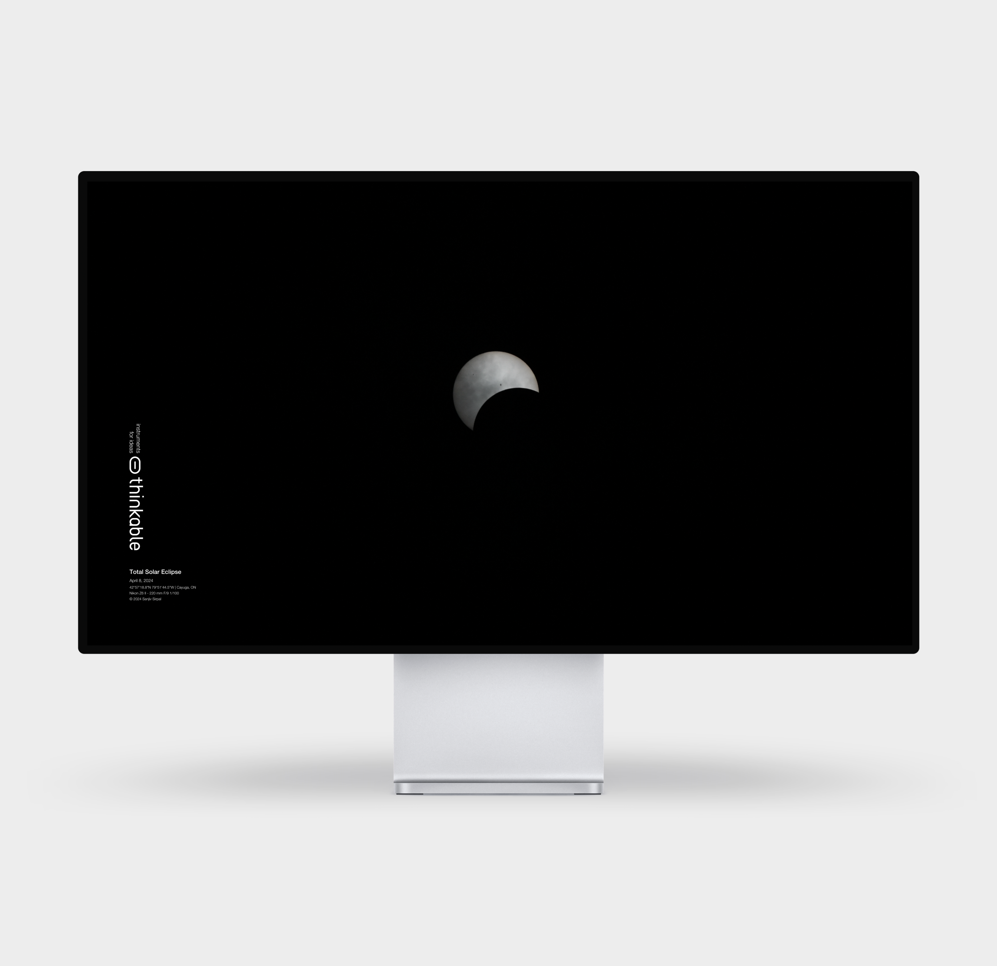 Solar Eclipse 2024 - Desktop Wallpaper